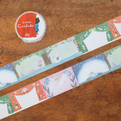 Curtain Roll Sticky Notes | Yumi Kitagishi
