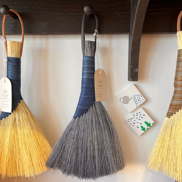 Natural Dye Tampico Wing Brush