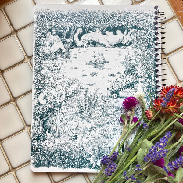Gardening Gnomes | Coilbound Decomposition Book