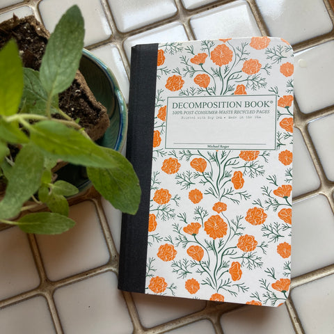 California Poppies | Pocket Decomposition Book