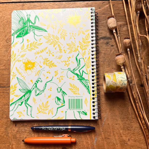Praying Mantises | Coilbound Decomposition Notebook