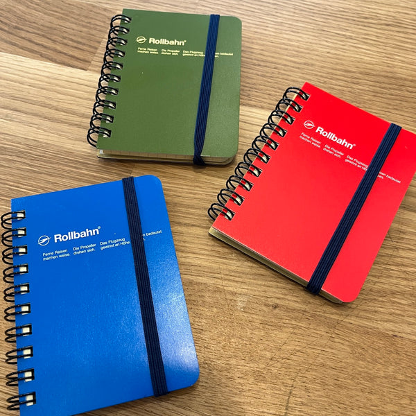 Rollbahn Mini Memo Spiral Notebook