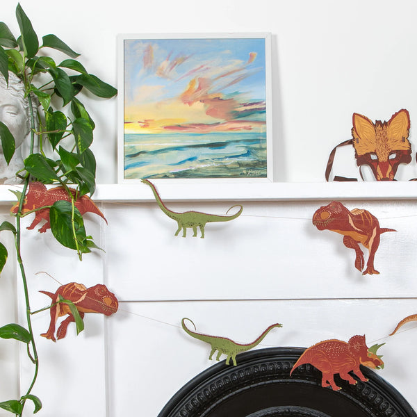 Dinosaur Paper Garland