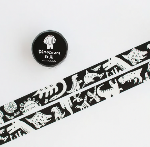 Dinosaurs Washi Tape | Masao Takahuta