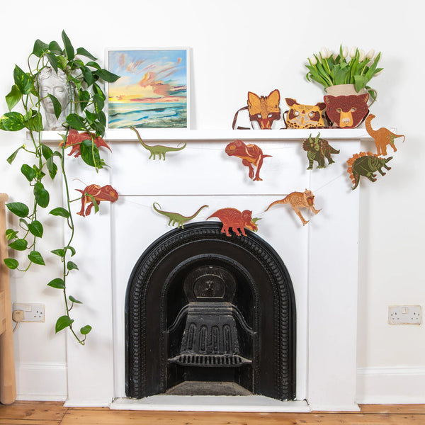 Dinosaur Paper Garland