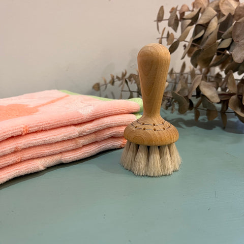Dry Face Brush | Hand-tied Goat Hair