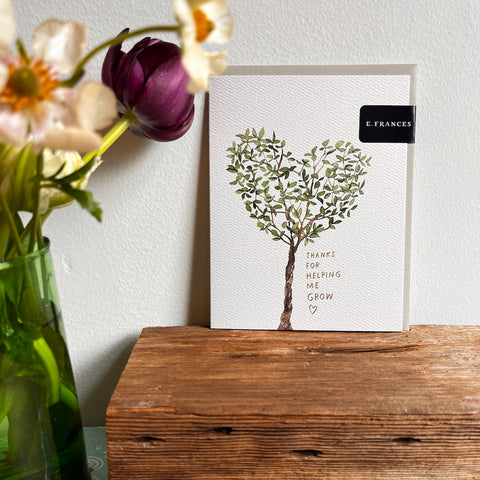 Helping Me Grow | Single Card
