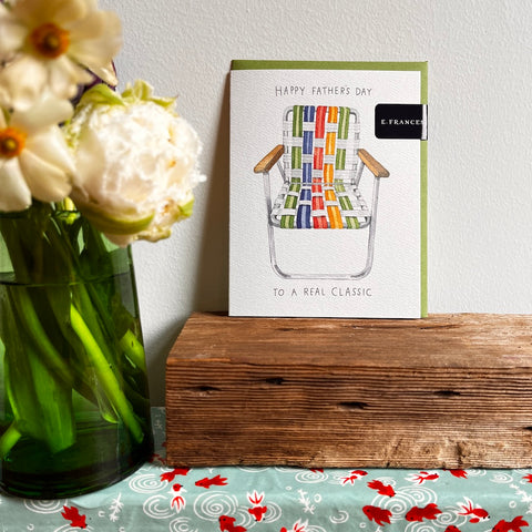 Lawn Chair Dad | Single Card