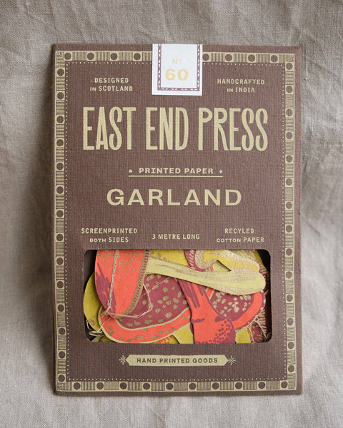 East End Press Mushroom Garland in Package