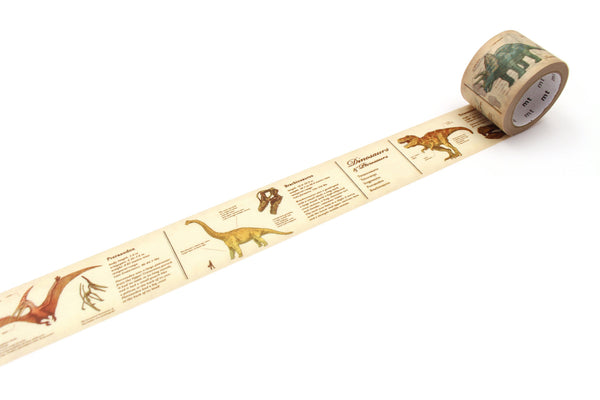 Encyclopedia Dinosaur EX Series | MT Washi Tape
