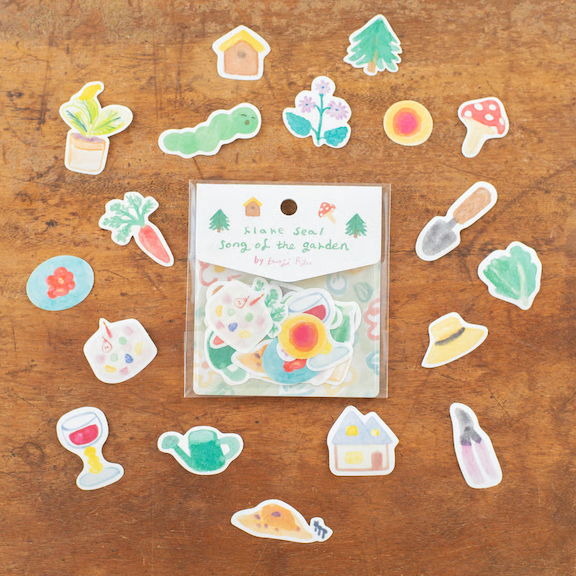 Song of the Garden Flake Seal | Eunji Ryu