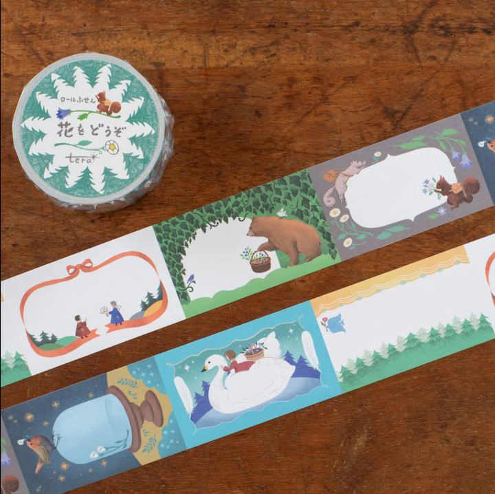 Flowers Please Roll Sticky Notes | Tera