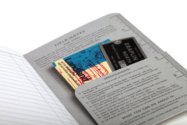 Index Edition | Ledger and Date Book | Field Notes Memo Book
