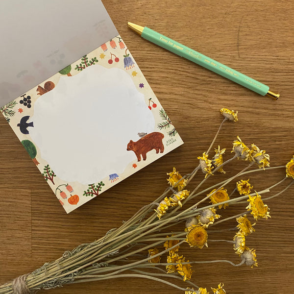 Aiko Fukawa | Feel Nature Block Memo Pad