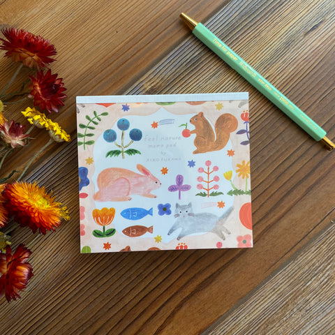 Aiko Fukawa | Feel Nature Block Memo Pad