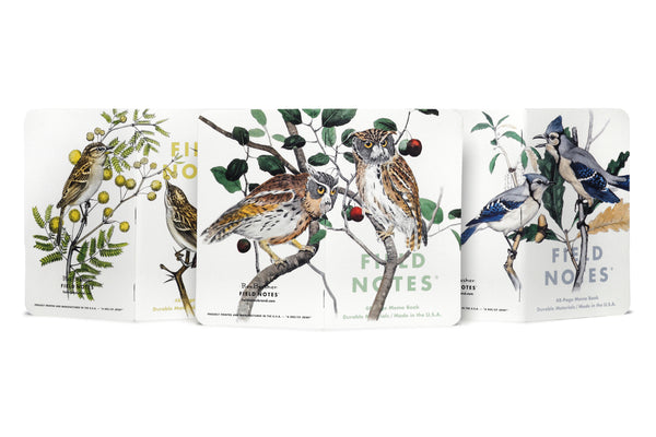 Birds and Trees of North America - Pack A | Field Notes Memo Book