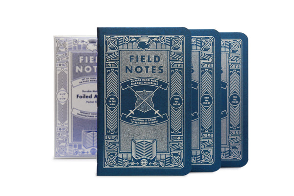 Foiled Again | Field Notes Memo Books in Matching Tucked Box