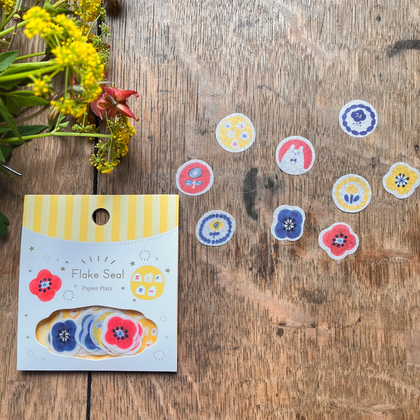 Tricolor Flower Flake Seals