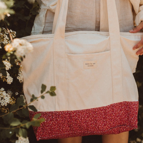 Flower Bag | Red