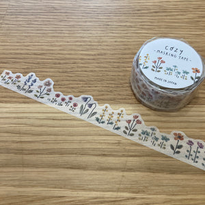 Flower Koji Die Cut Washi Tape