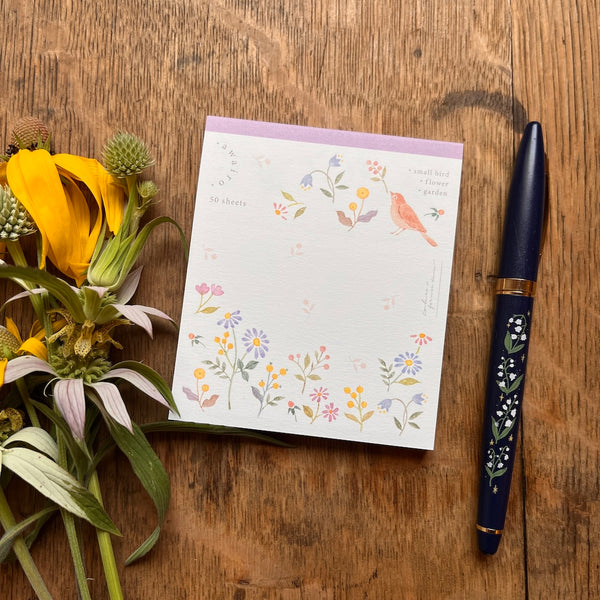 Awairo Memo Pad - Flowers Swaying