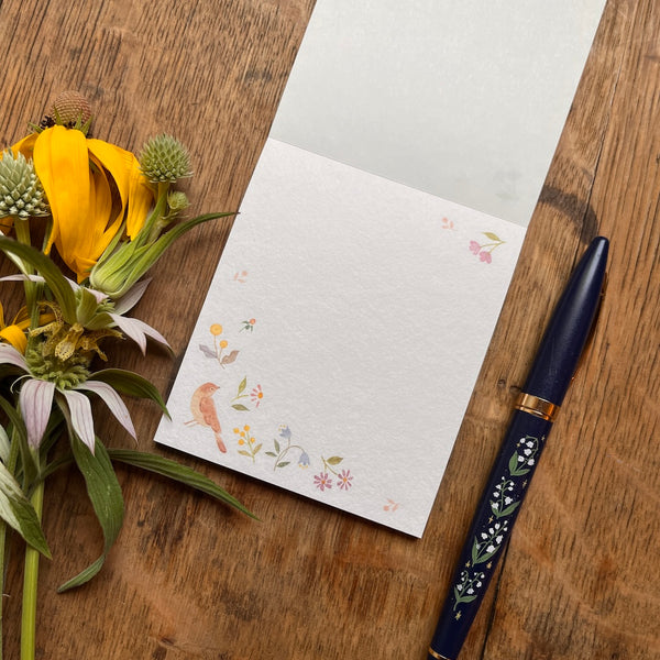 Awairo Memo Pad - Flowers Swaying