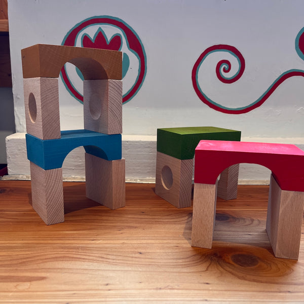 Fontana Medium Tunnel Blocks Set | Wooden Toys