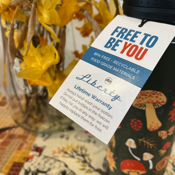 Forest Fungi Water Bottle | 20 oz.