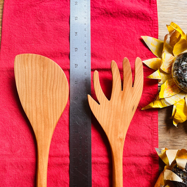 Wild Cherry Forked Salad Set 12"