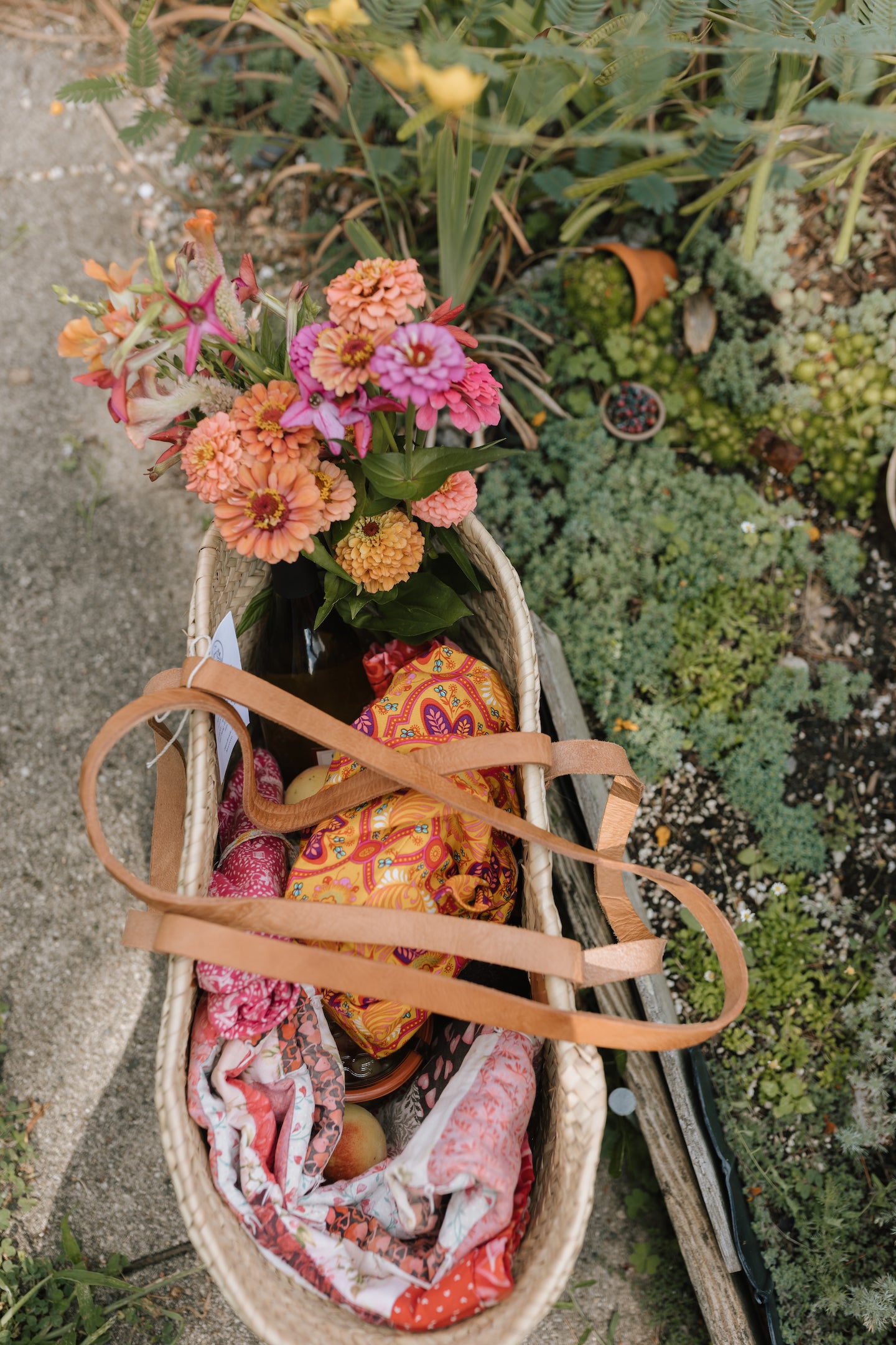 バッグ French Baskets French Market Basket Backpack | Maison Ekhaya