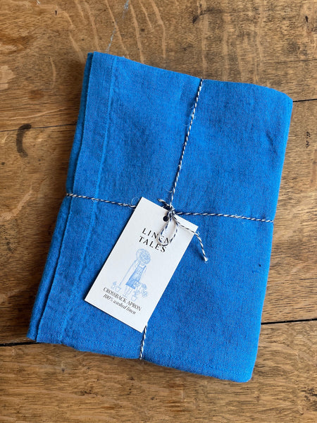 Linen Crossback Apron