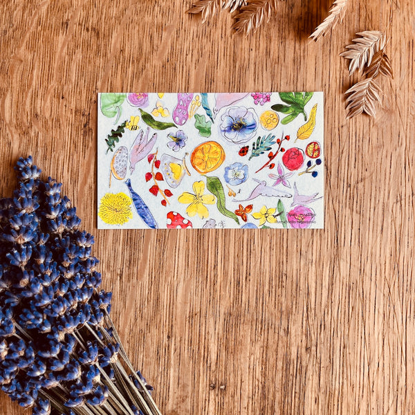 Message Cards | Flower Themed