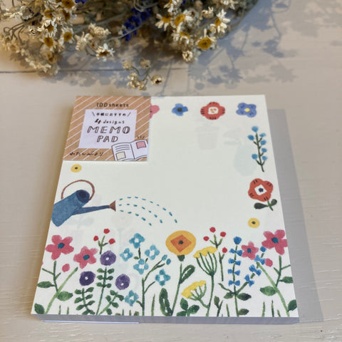Flower Memo Pad
