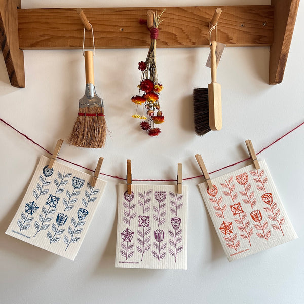 Garden Flowers  Collection | Swedish Dishcloth