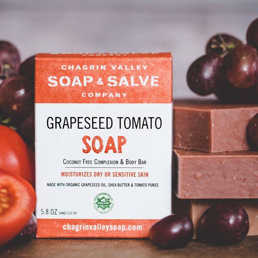 Grapeseed Tomato Complexion and Body Bar Soap