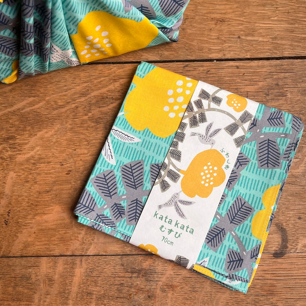 Hummingbird Green Furoshiki - Large