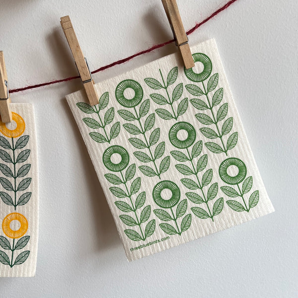 Sunflowers | Swedish Dishcloth