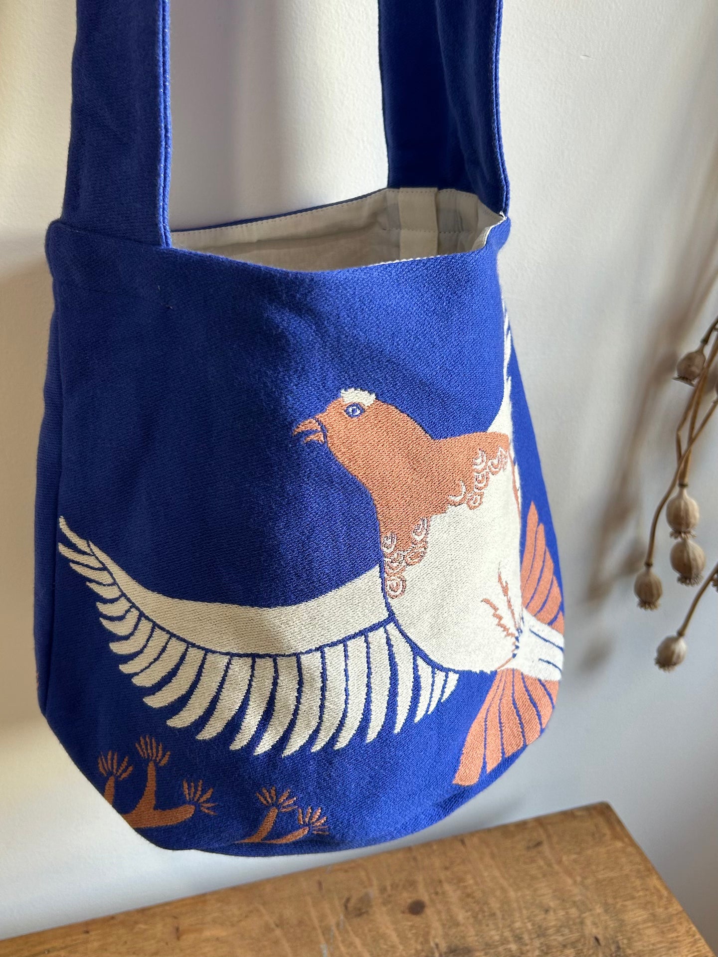 Grouse Shoulder Bag | Blue – Pink Moon Goods