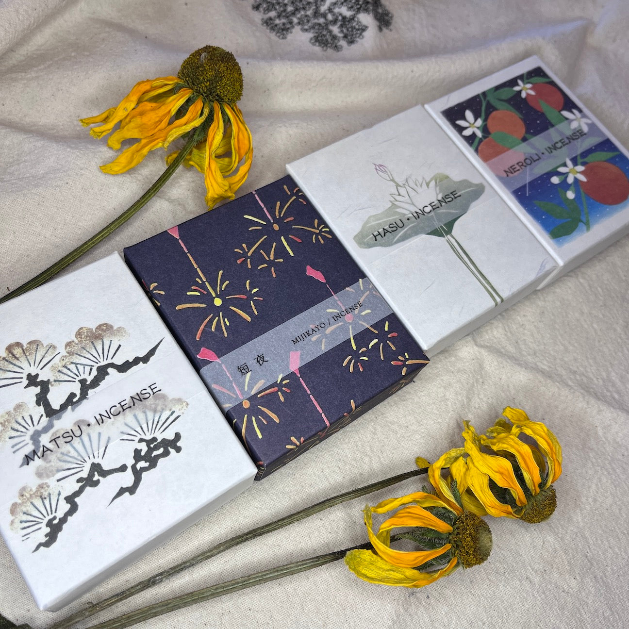 Neroli Short Stick Japanese Incense – Pink Moon Goods
