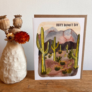 Happy Father's Day Desert | Single Card