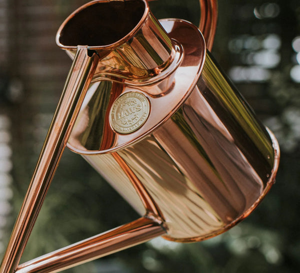 The Rowley Ripple Watering Can | Two Pint Copper