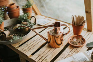 The Rowley Ripple Watering Can | Two Pint Copper