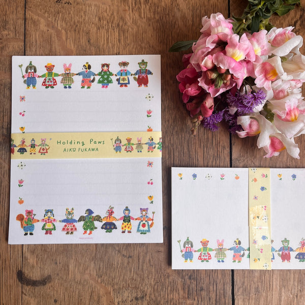 Aiko Fukawa Letter Set - Holding Paws
