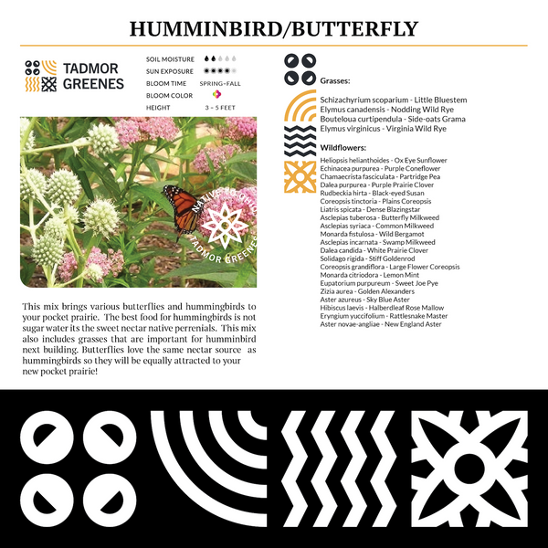 Native Plant Seed Mixes | 1/2 oz Packs