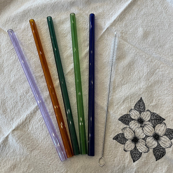 Glass Straw | 9" Straight