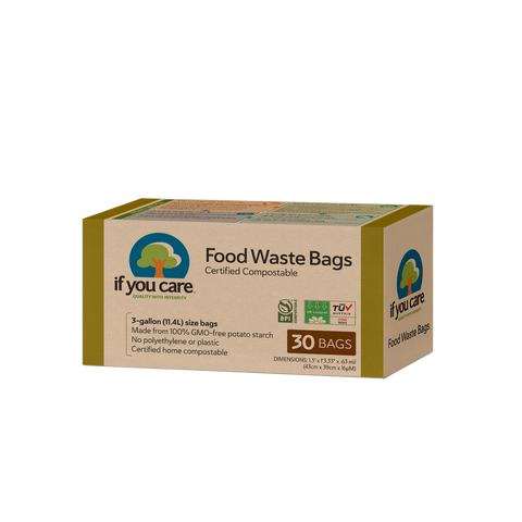 3 Gallon Certified Compostable Food Waste Bag