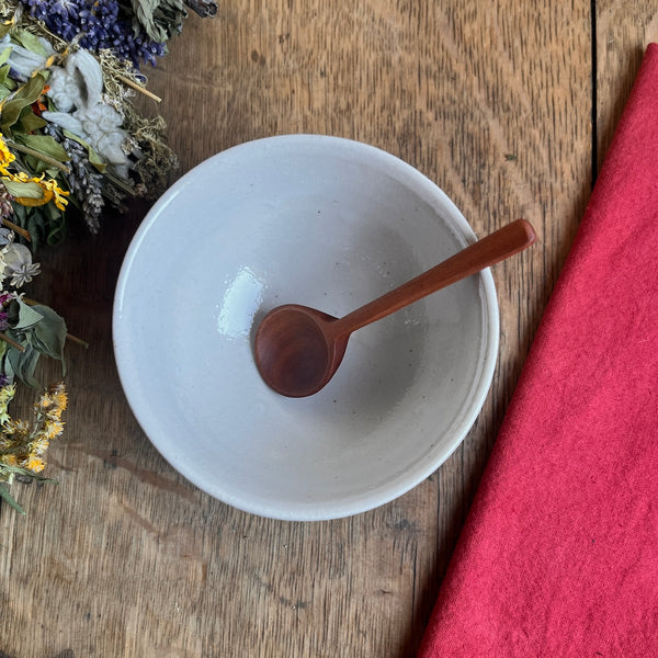 Monotone Flower Rice Bowl B