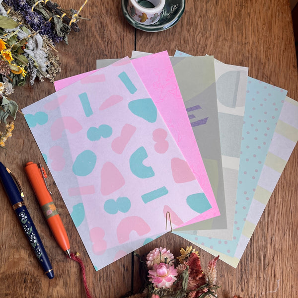 Nombre IROIRO Letter Writing Set - Pastel