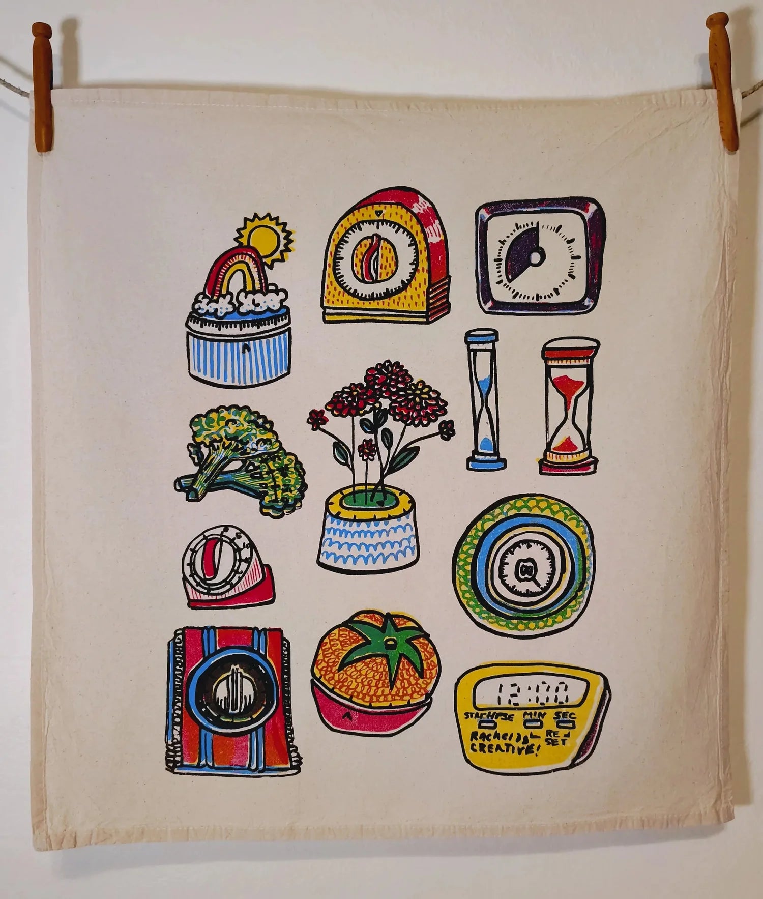 It's About Time | Cotton Kitchen Towel