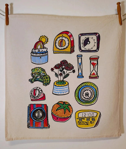 It's About Time | Cotton Kitchen Towel